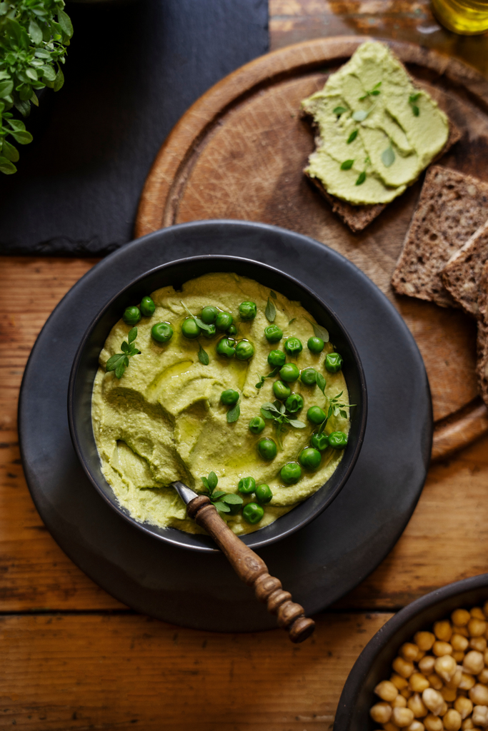 Houmous de fèves au zaatar