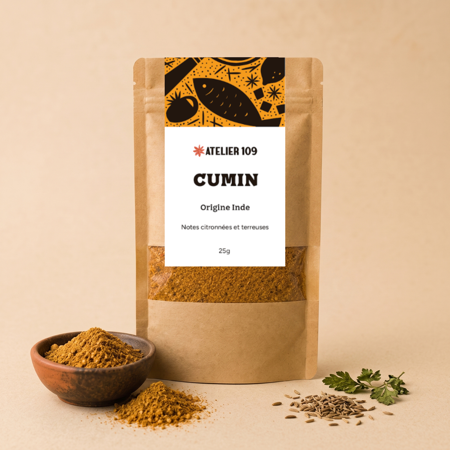 Cumin moulu Atelier 109