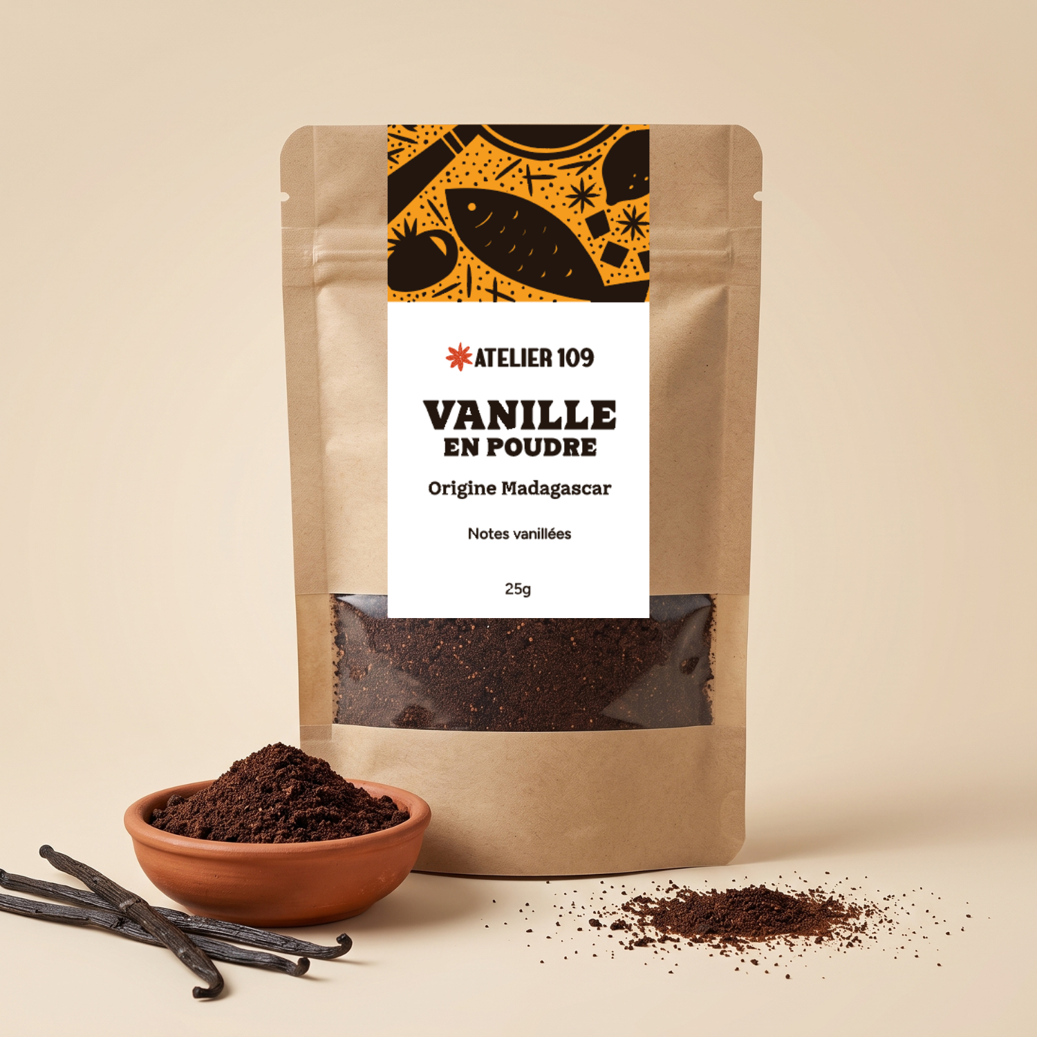 Poudre de vanille Atelier 109