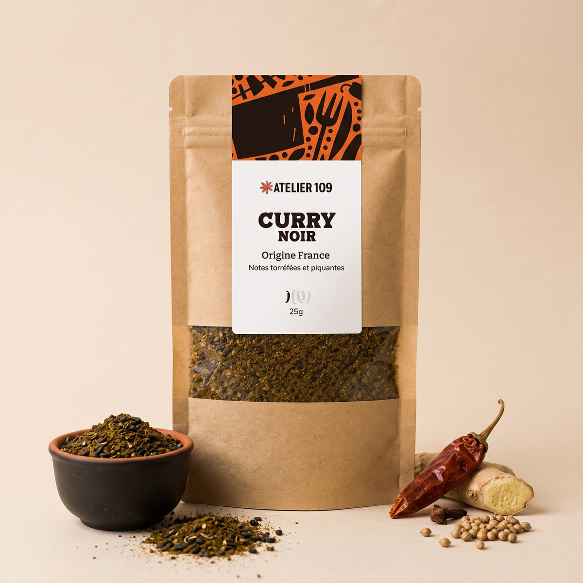 Curry noir Atelier 109
