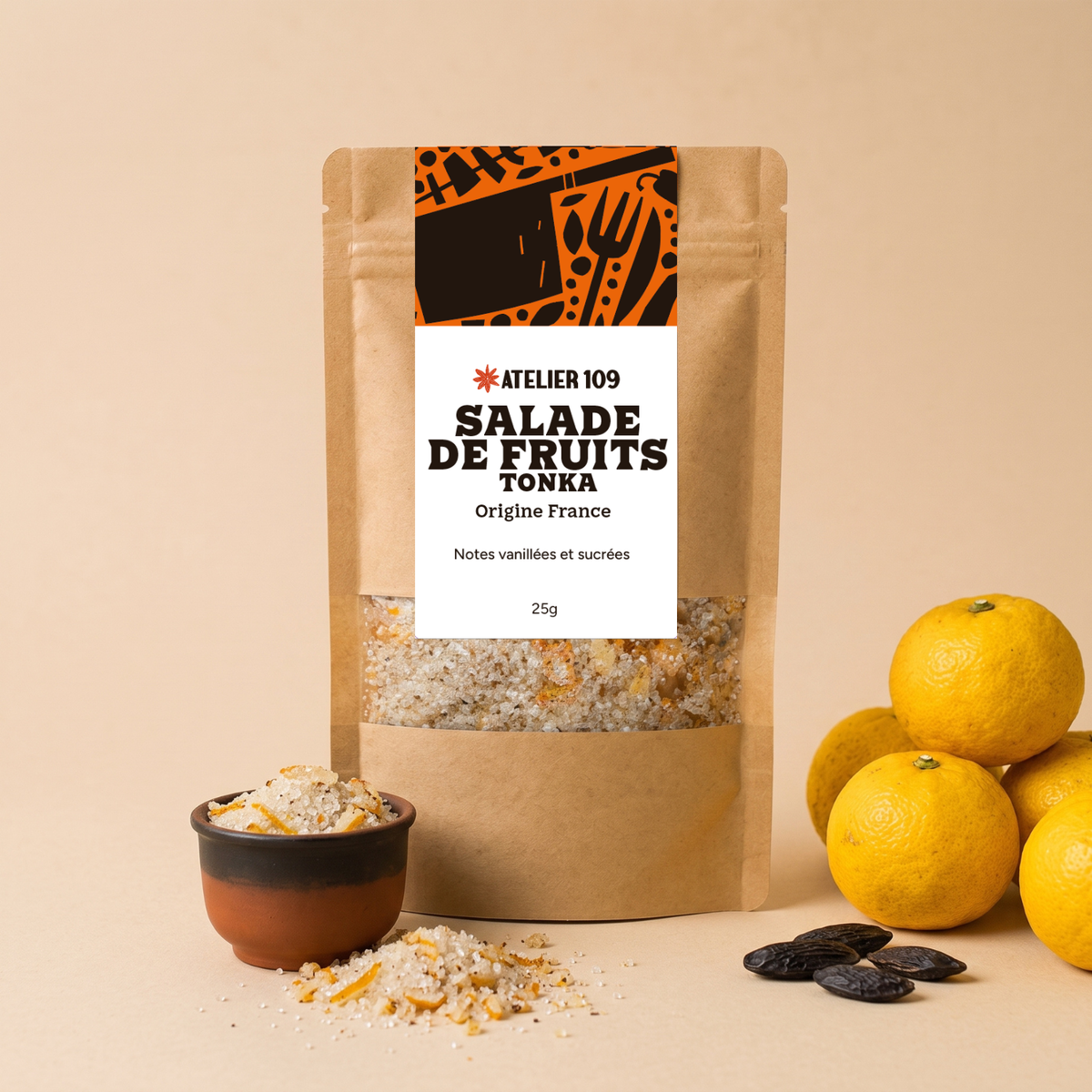 Épices salade de fruit fève tonka Ateleir 109