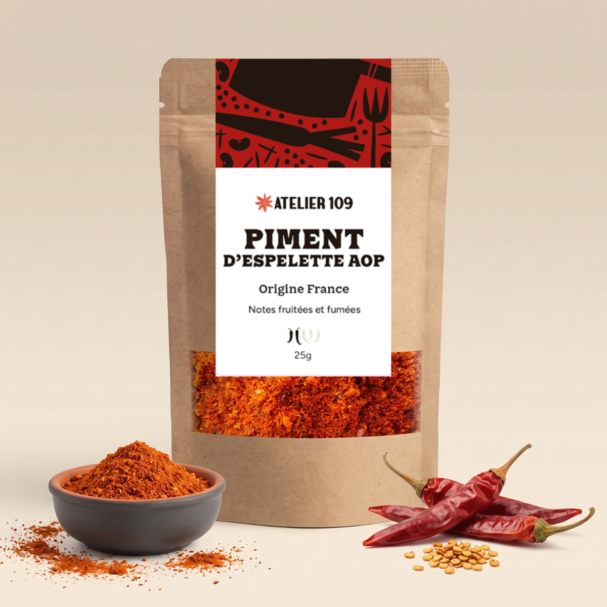 Piment Espelette AOP Atelier 109