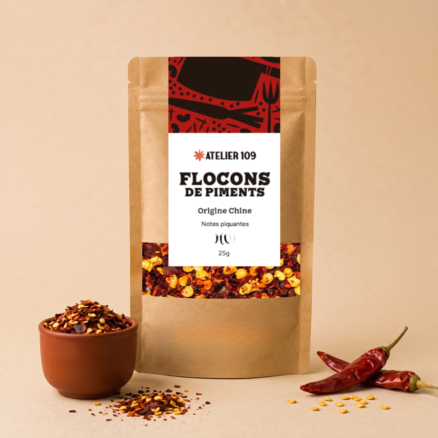 Flocons de piments Atelier 109