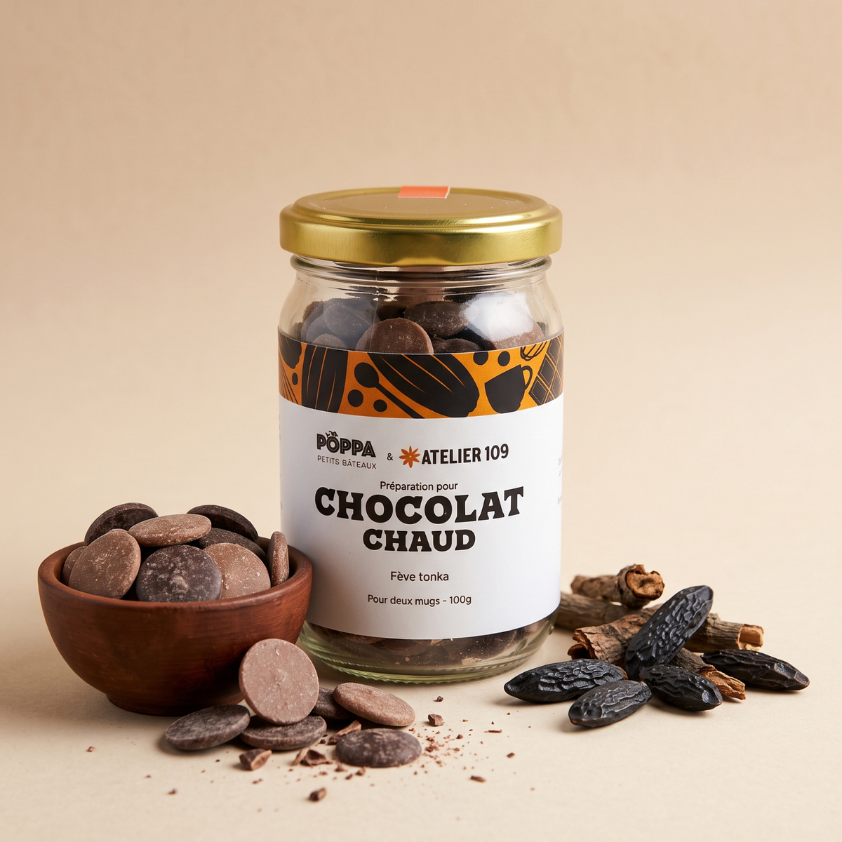 Chocolat chaud tonka