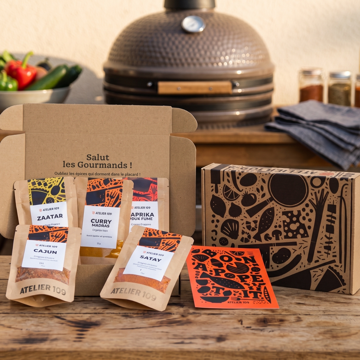 Coffret barbecue